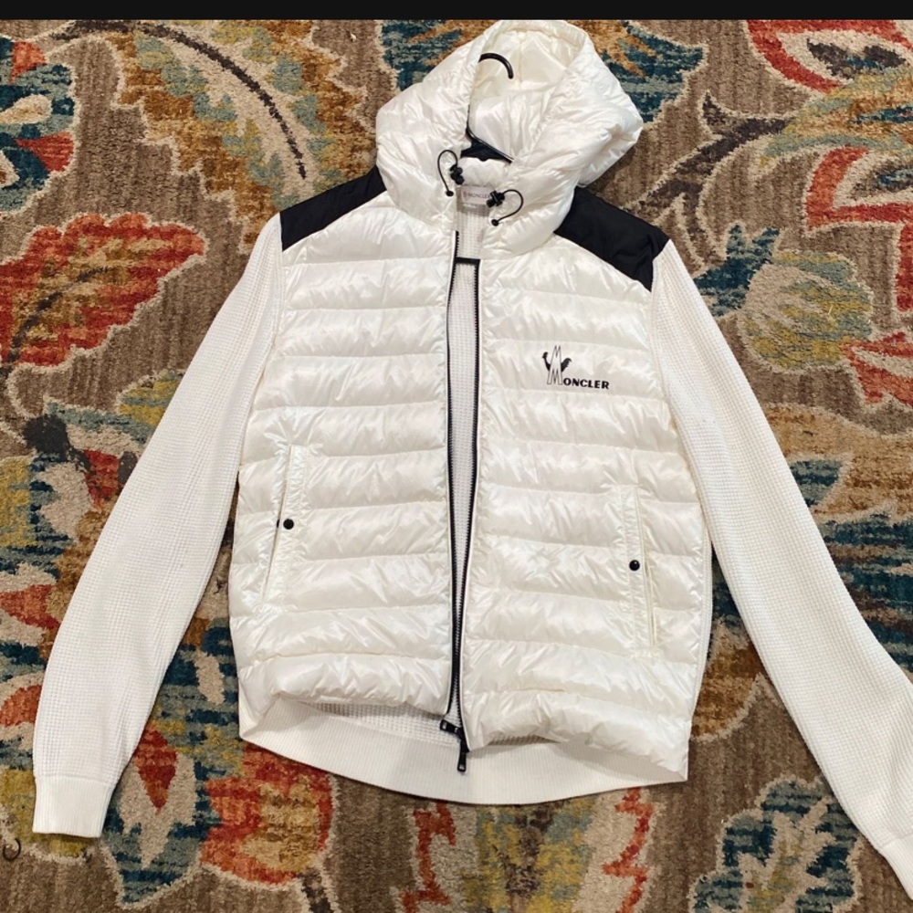 MONCLER PANALLED IVORY WHITE